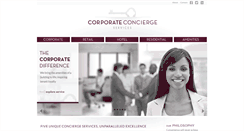 Desktop Screenshot of corporateconcierge.com